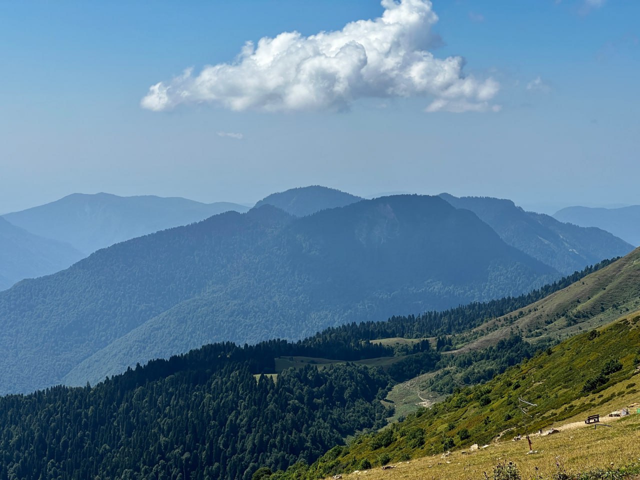 Гора монашка красная Поляна