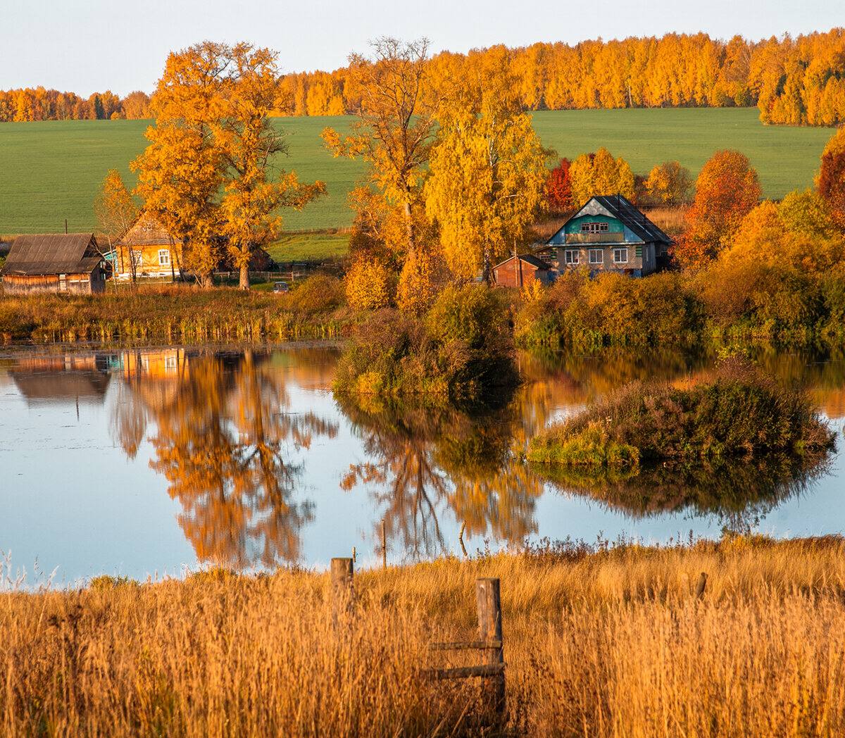 Фото Села Осенью