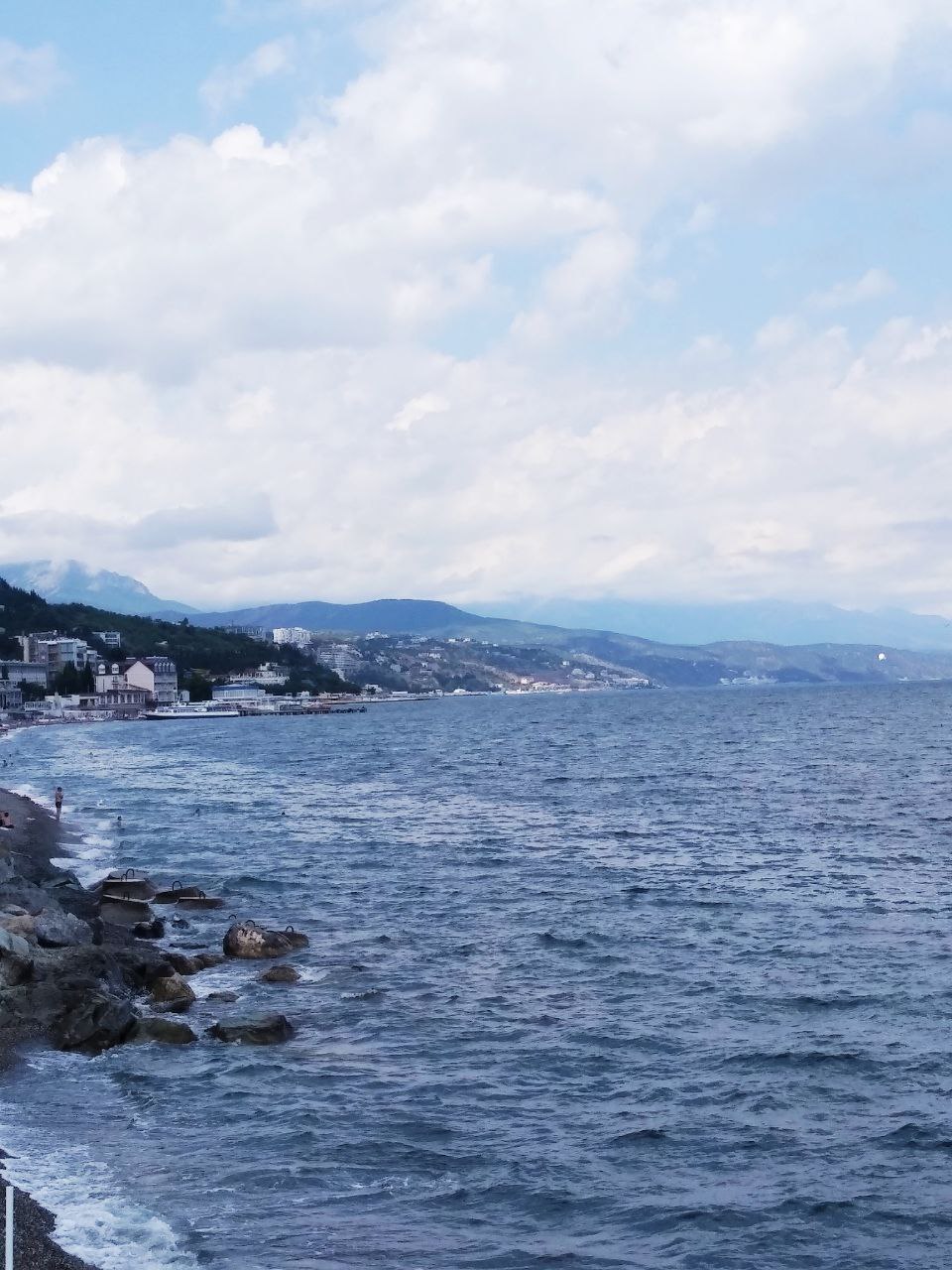 набережная профессорского уголка в алуште