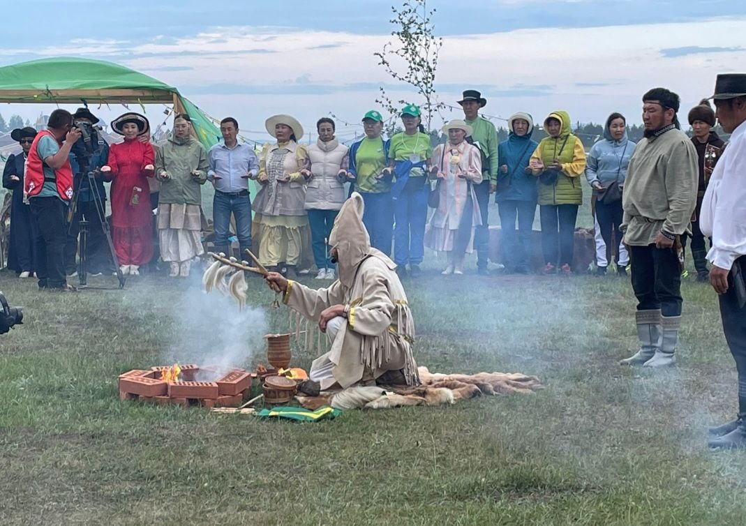 Обряд алгыс Ленские столбы