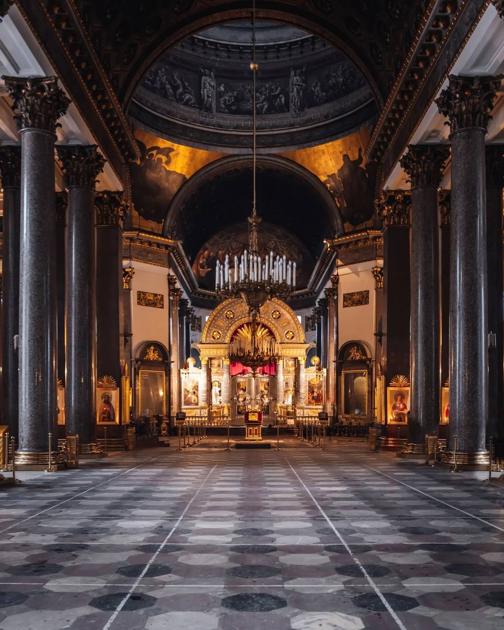 интерьер казанский собор в санкт петербурге