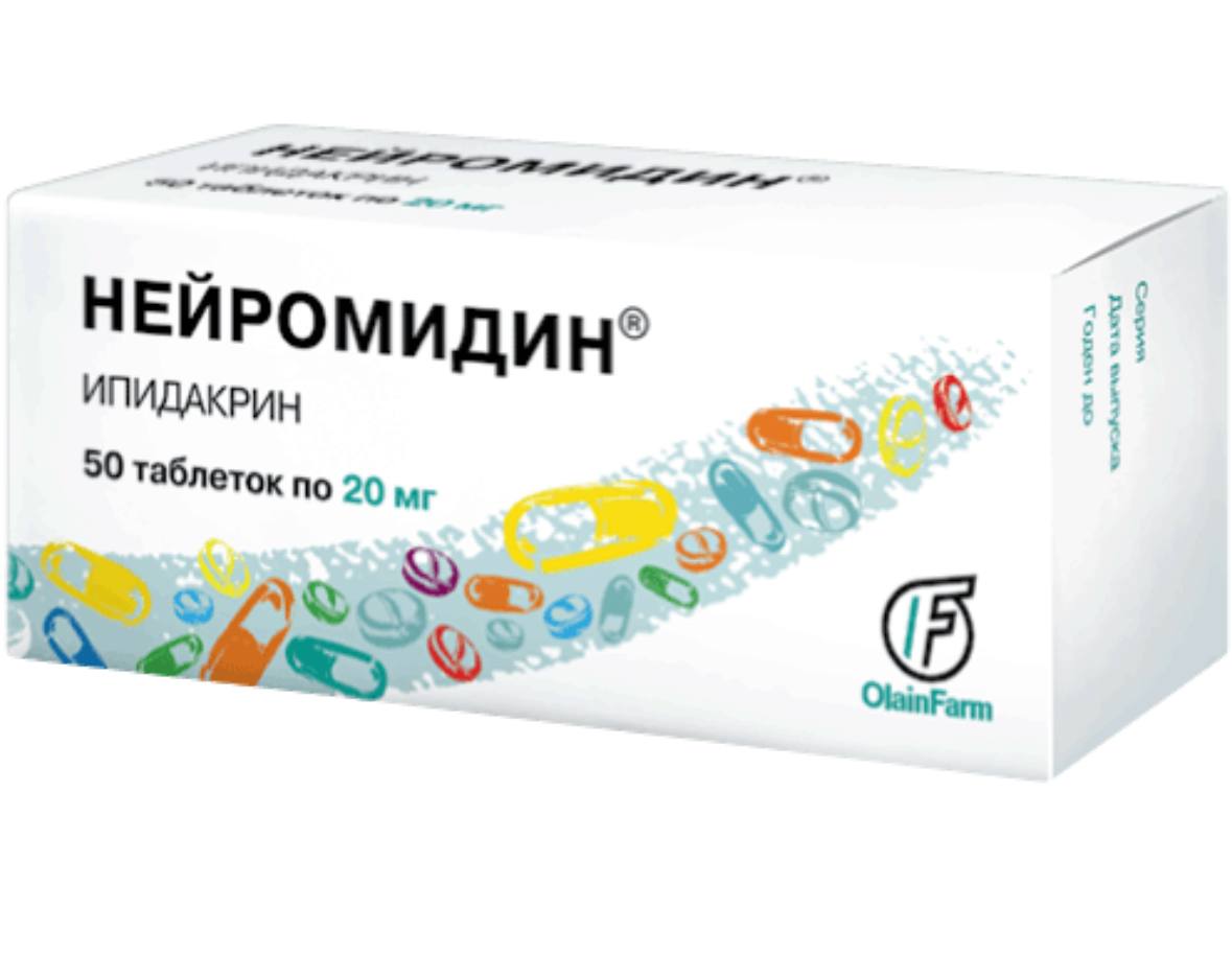 Ипидакрин сз таблетки. Нейромидин таб 20мг. Нейромидин таблетки 20 мг, 50 шт. Олайнфарм. Нейромидин таб. 20мг №50. Нейромидин табл. 20мг n50.